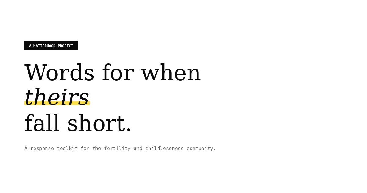 THE PROTOCOL | Words When Theirs Fall Short